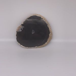 Beautiful natural crystal agate slice